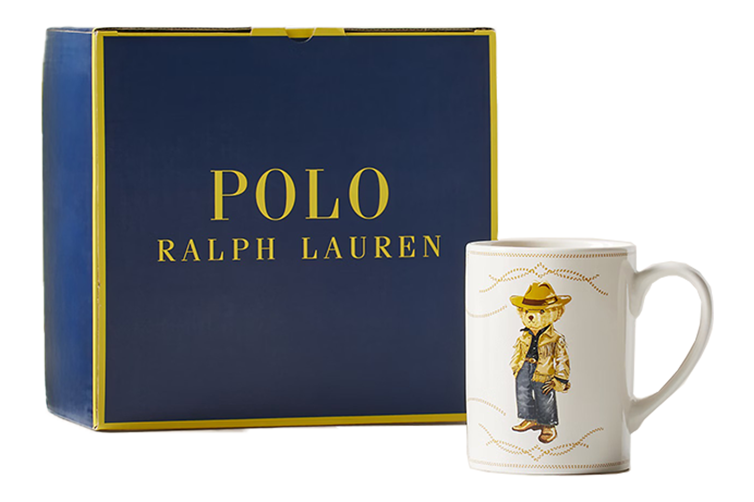 Polo Ralph Lauren Western Polo Bear Mug Gift Set