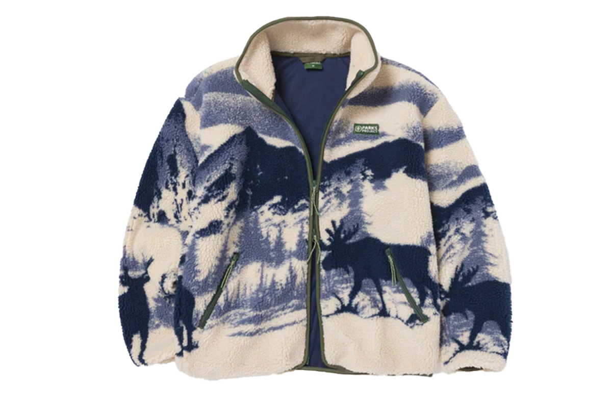 Parks Project Acadia Moose Full Zip High Pile Fleece