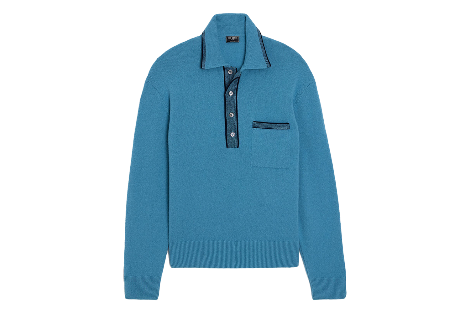Todd Snyder Wool Tipped Sweater Polo