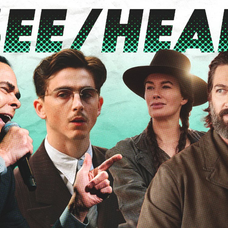 From a live Nick Cave album to the highly anticipated "Marty Supreme," here's what we're looking forward to this month.