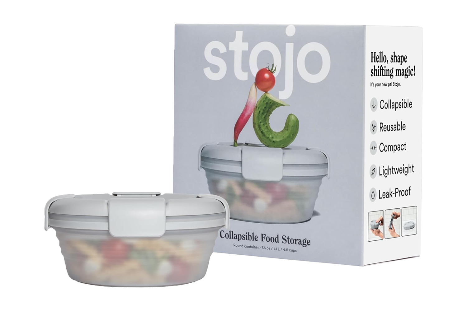 Stojo Collapsible Silicone Bowl