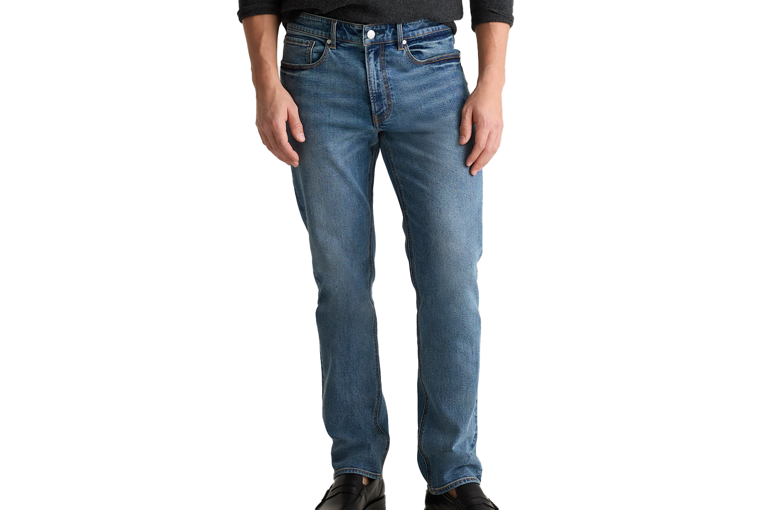 Quince Warren Stretch Straight Jeans