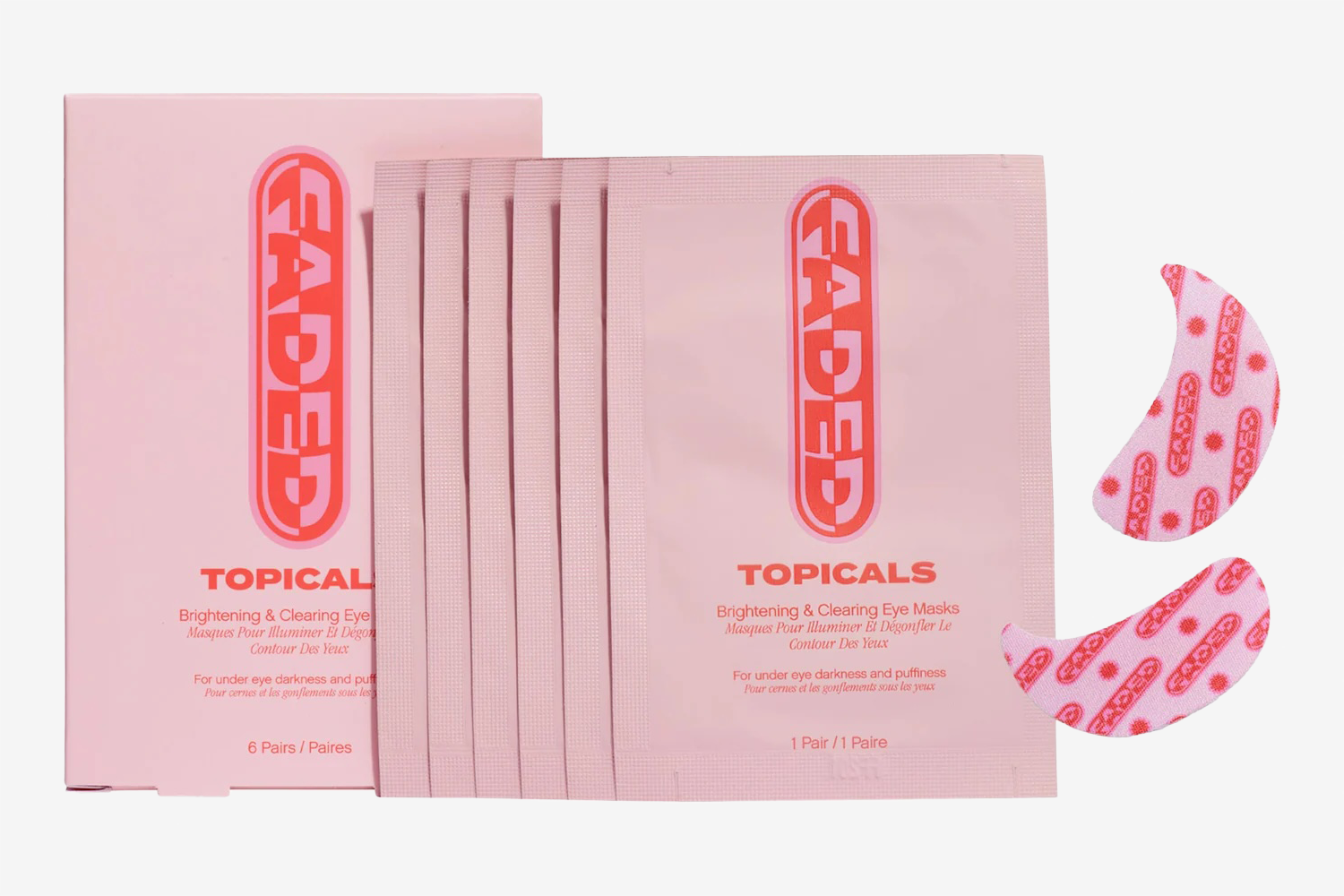 Topicals Faded Under Eye Brightening & Clearing Eye Masks