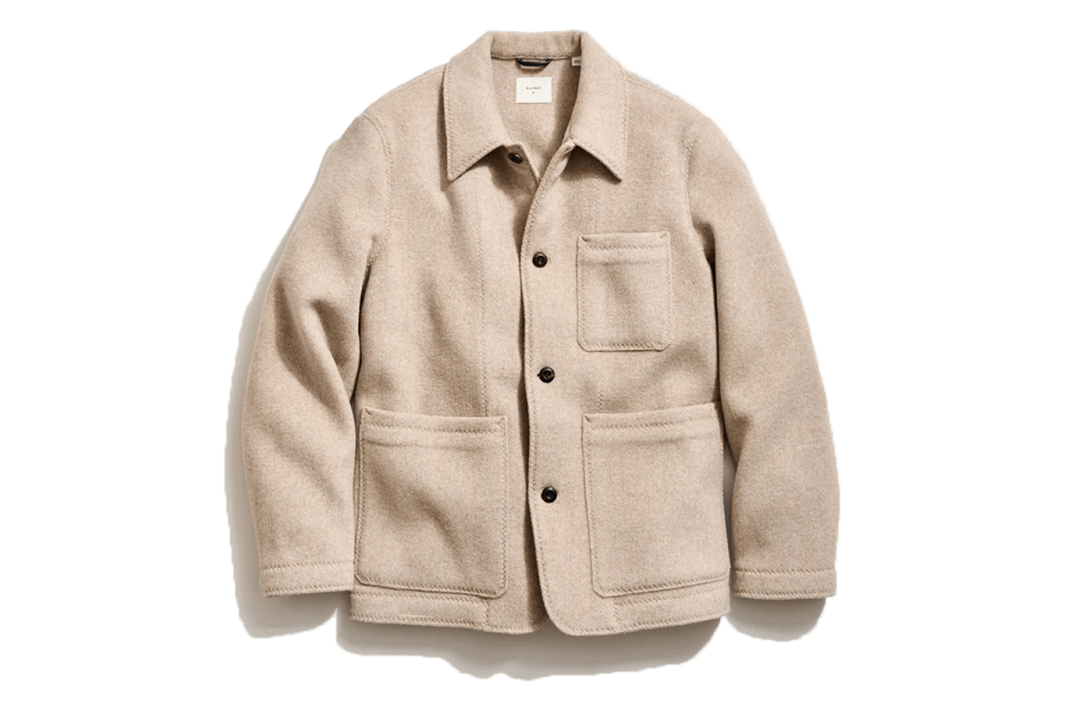 Billy Reid Felted Wool Chore Coat