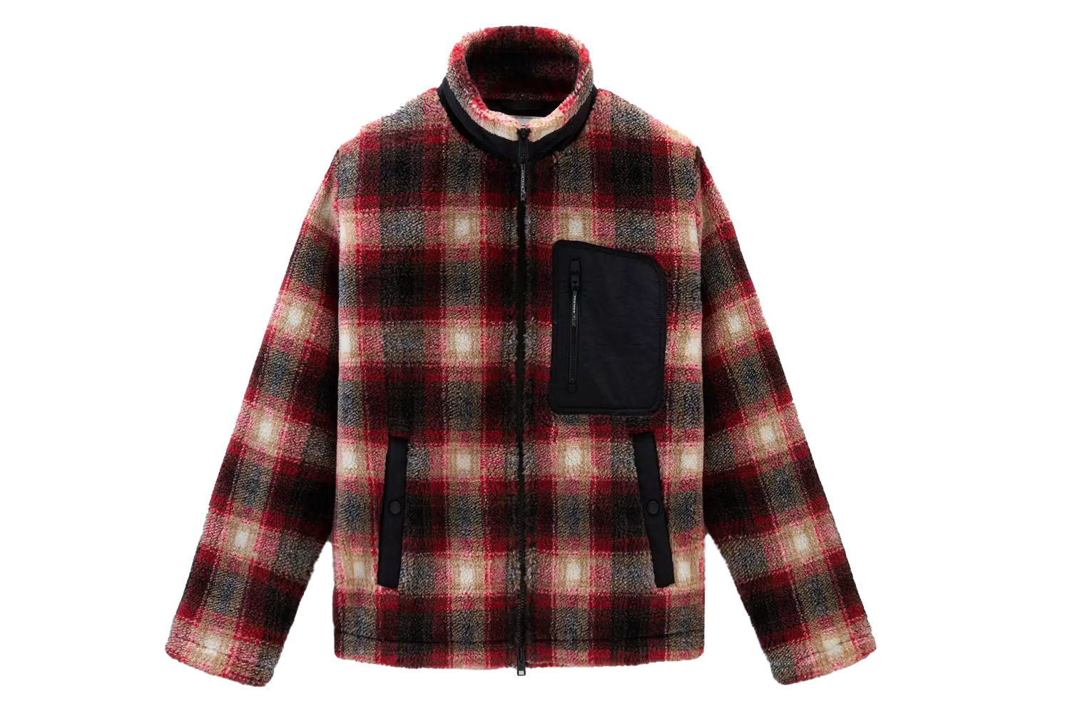 Woolrich Sweatshirt in Sherpa Wool Blend