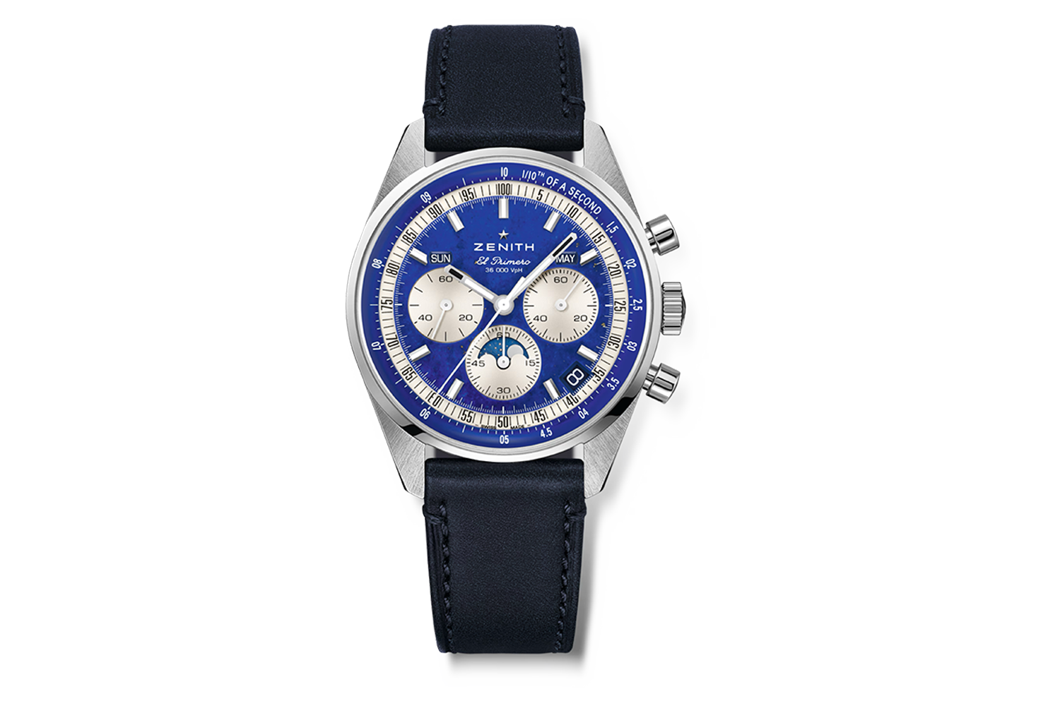 Zenith Chronomaster Original Triple Calendar Lapis Lazuli