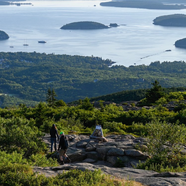 A view of Acadia National Park