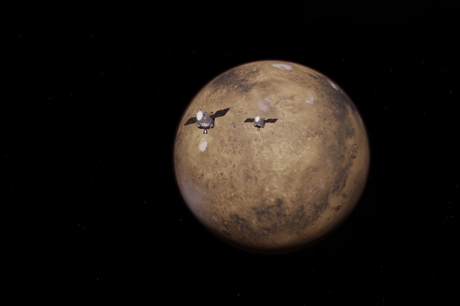 NASA Escapade heads for Mars