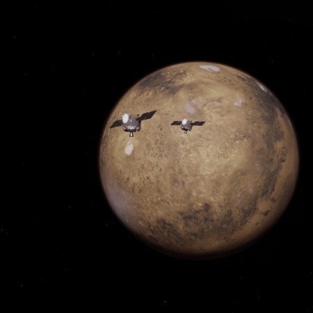 NASA Escapade heads for Mars