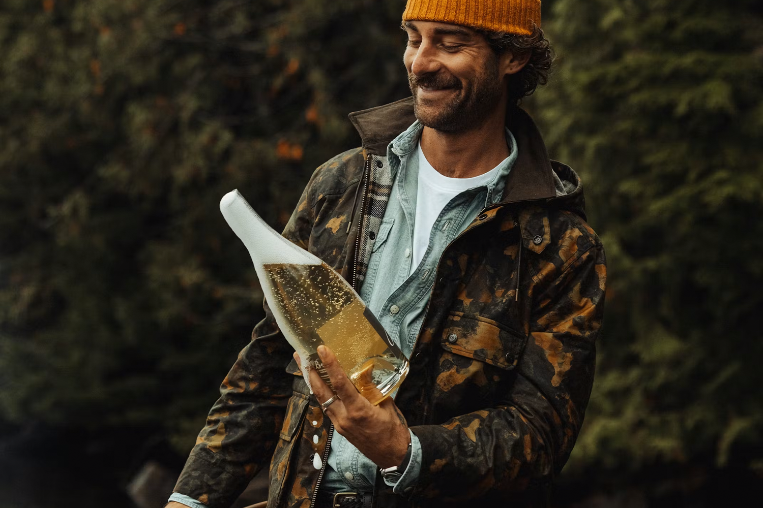 <strong>Flint and Tinder Camo Waxed Jacket</strong>