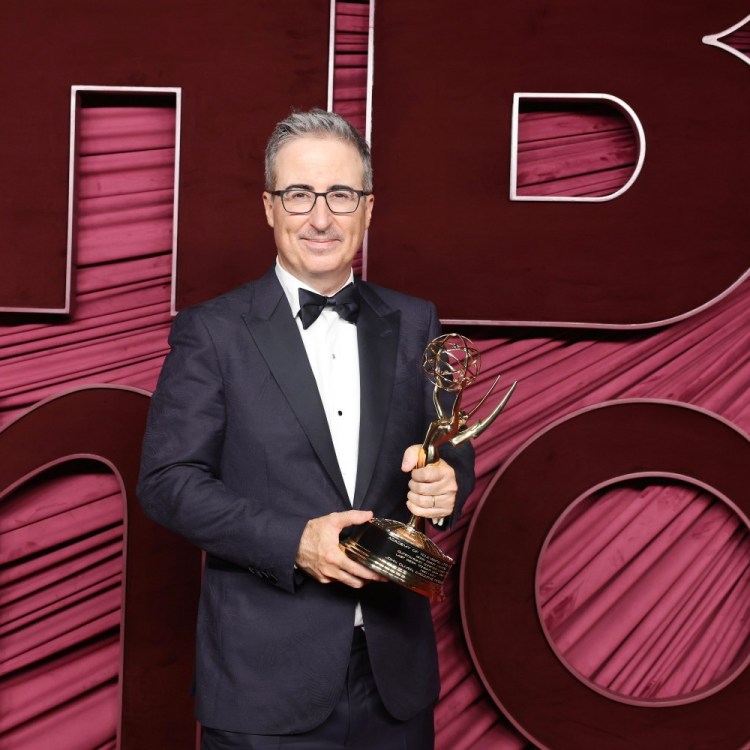 John Oliver at the Emmy Awards