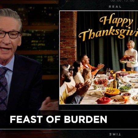 Bill Maher on Thanksgiving