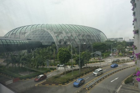 Changi Airport in Singapore