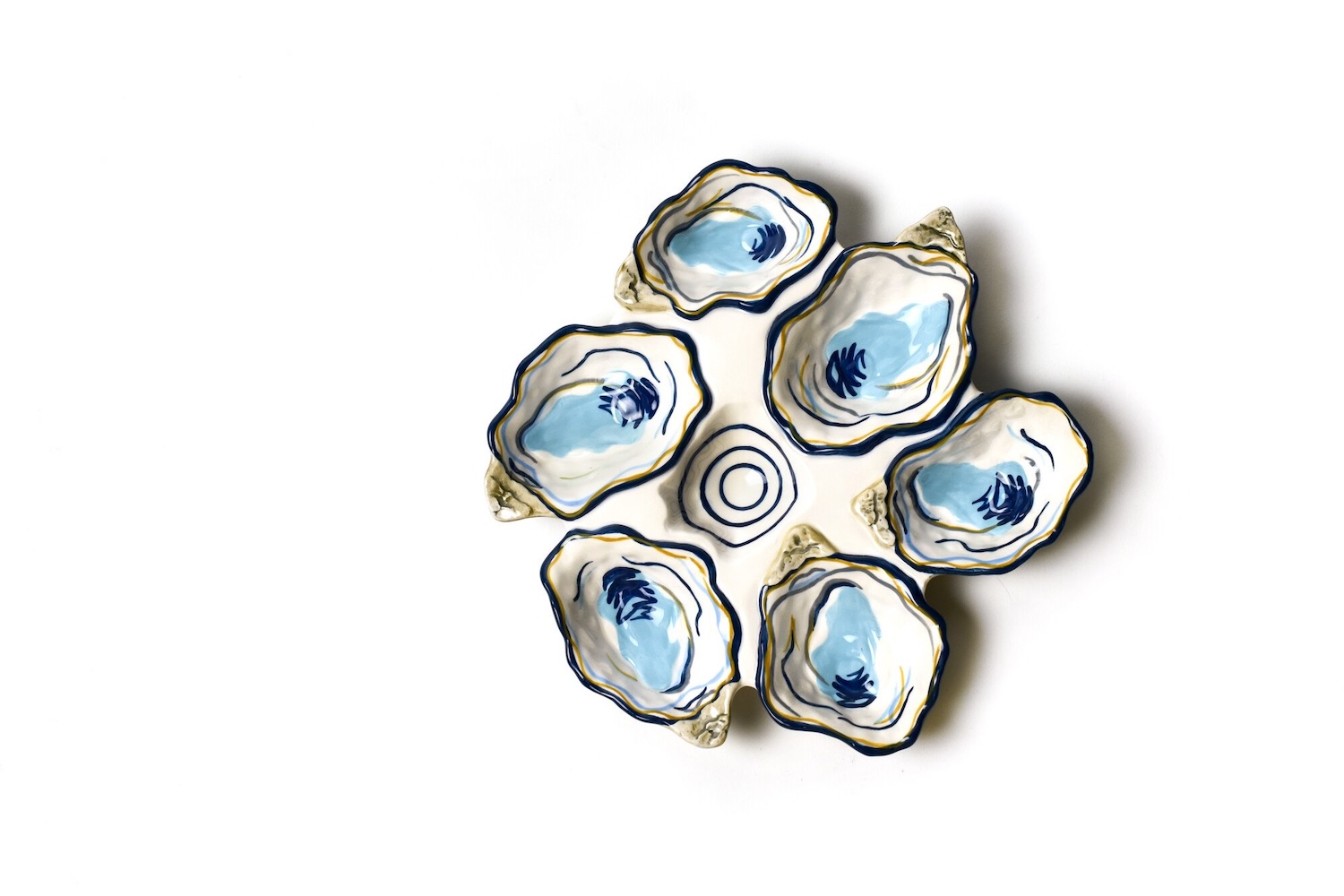 Coton Colors Oysters Half Dozen Platter