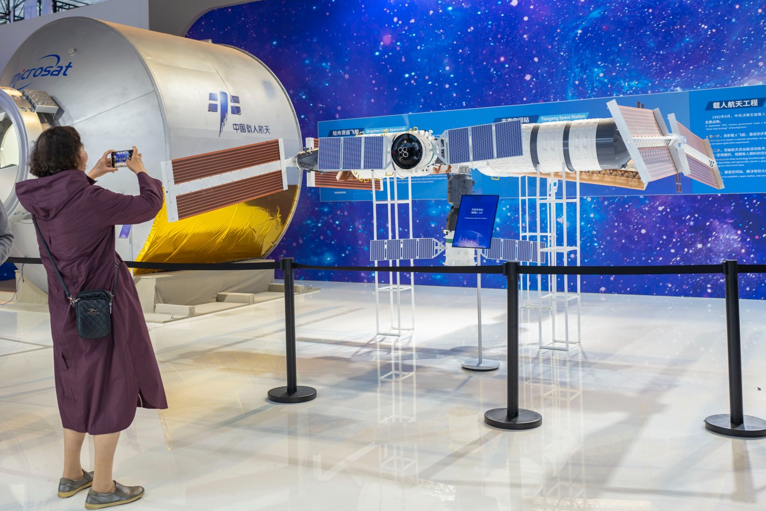 Model of Tiangong space station