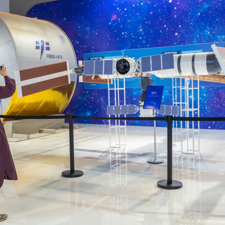 Model of Tiangong space station