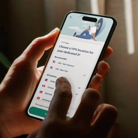 iphone using ExpressVPN