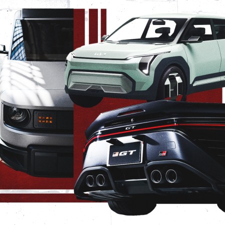 Three of the new vehicles we can't wait to drive in 2026, including the Slate Truck, the Kia EV3 electric crossover and the Toyota GR GT sports car
