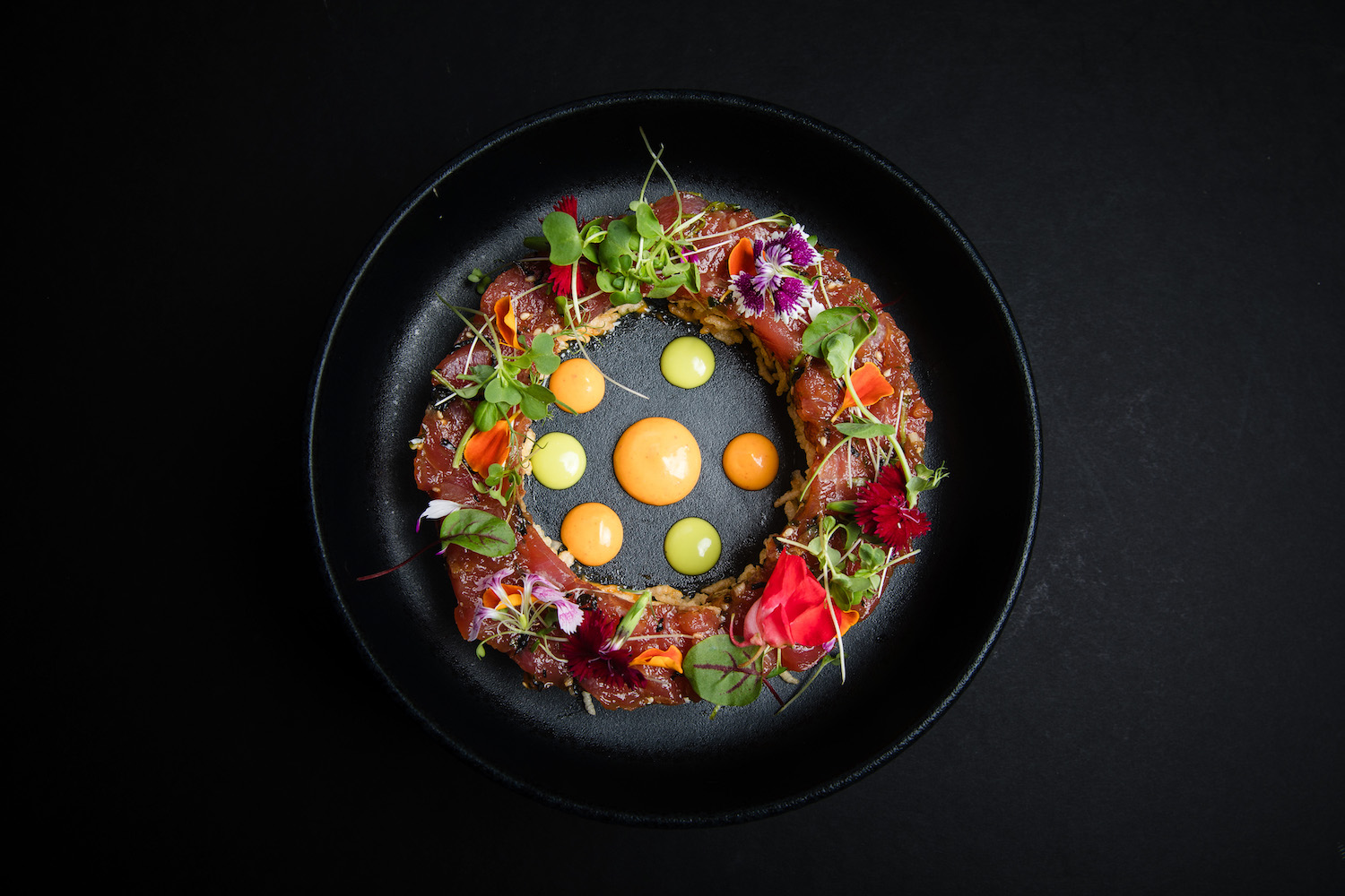 The Tuna Poke Pegao at Māro