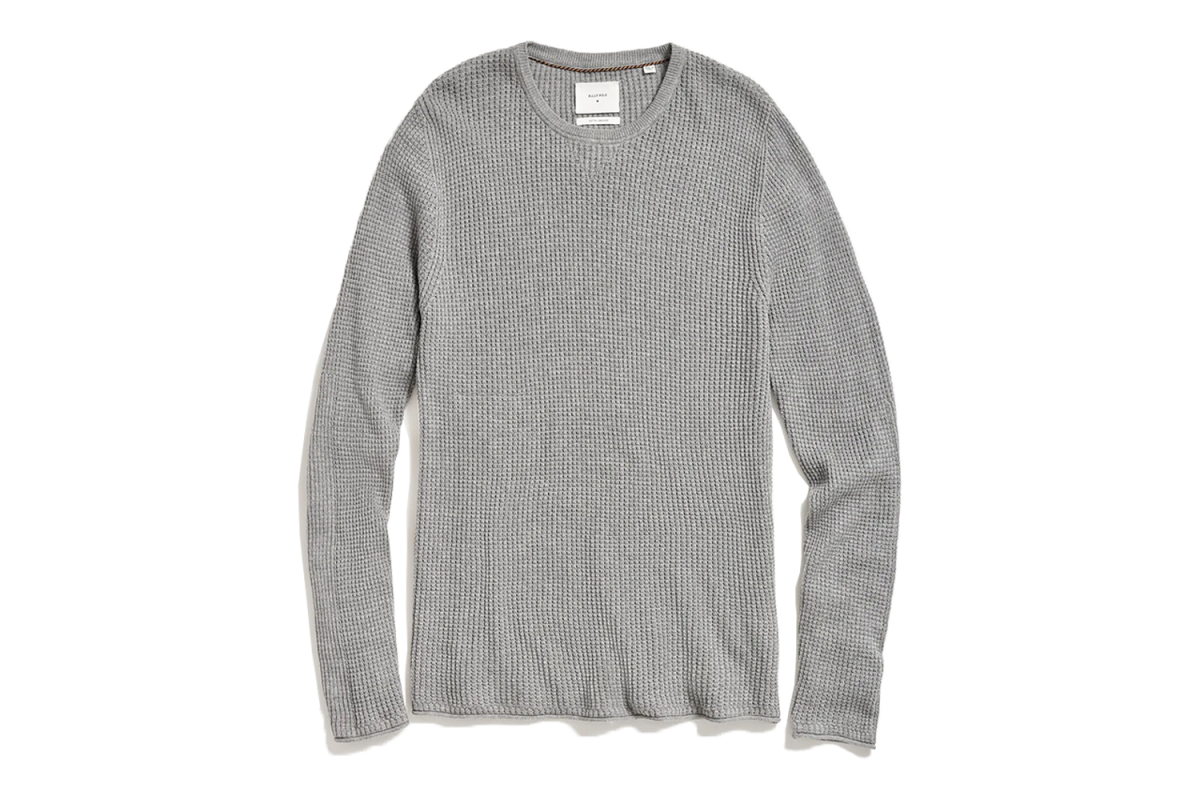 Billy Reid Mini Waffle Crew