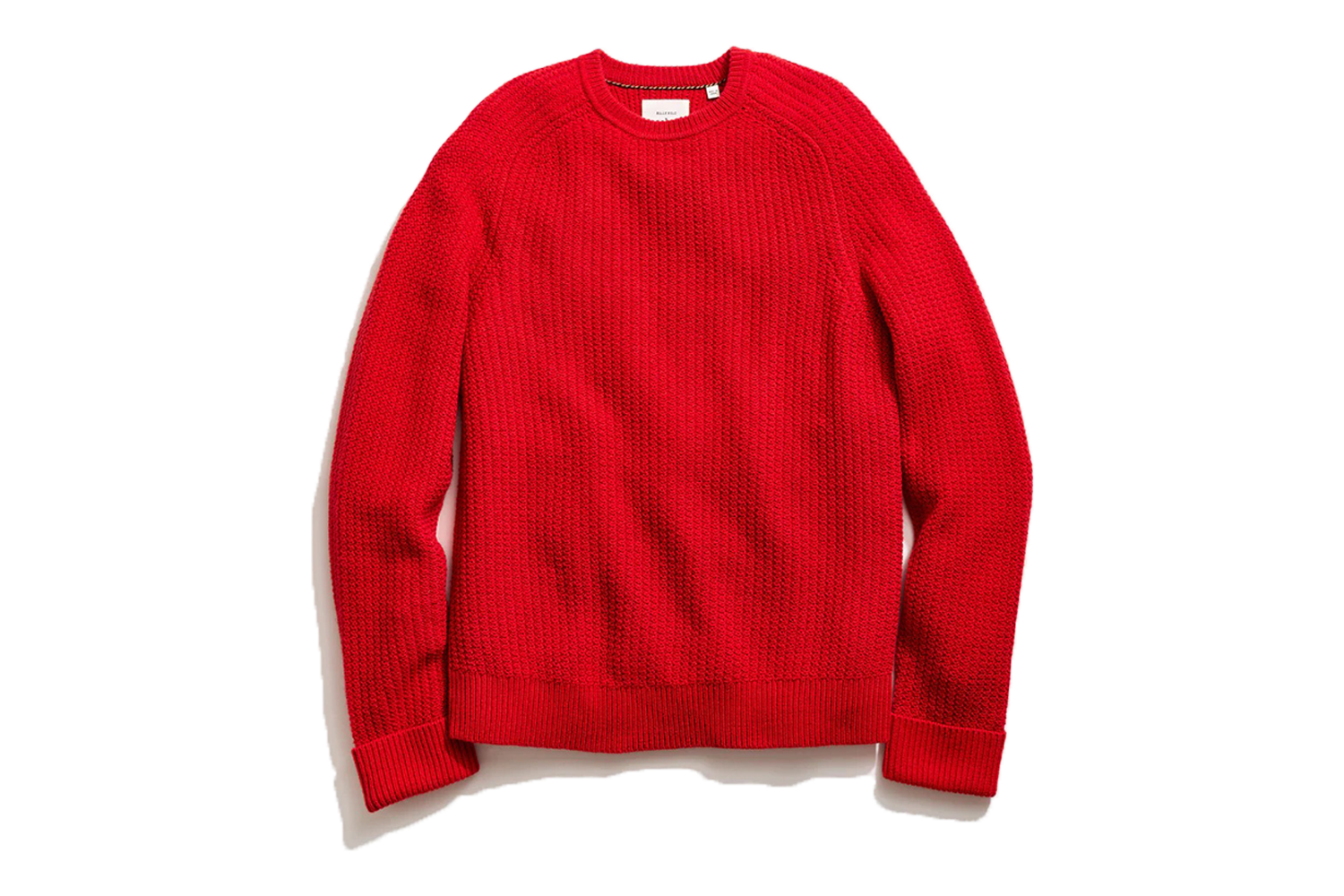 Billy Reid Wool Plaited Texture Crew