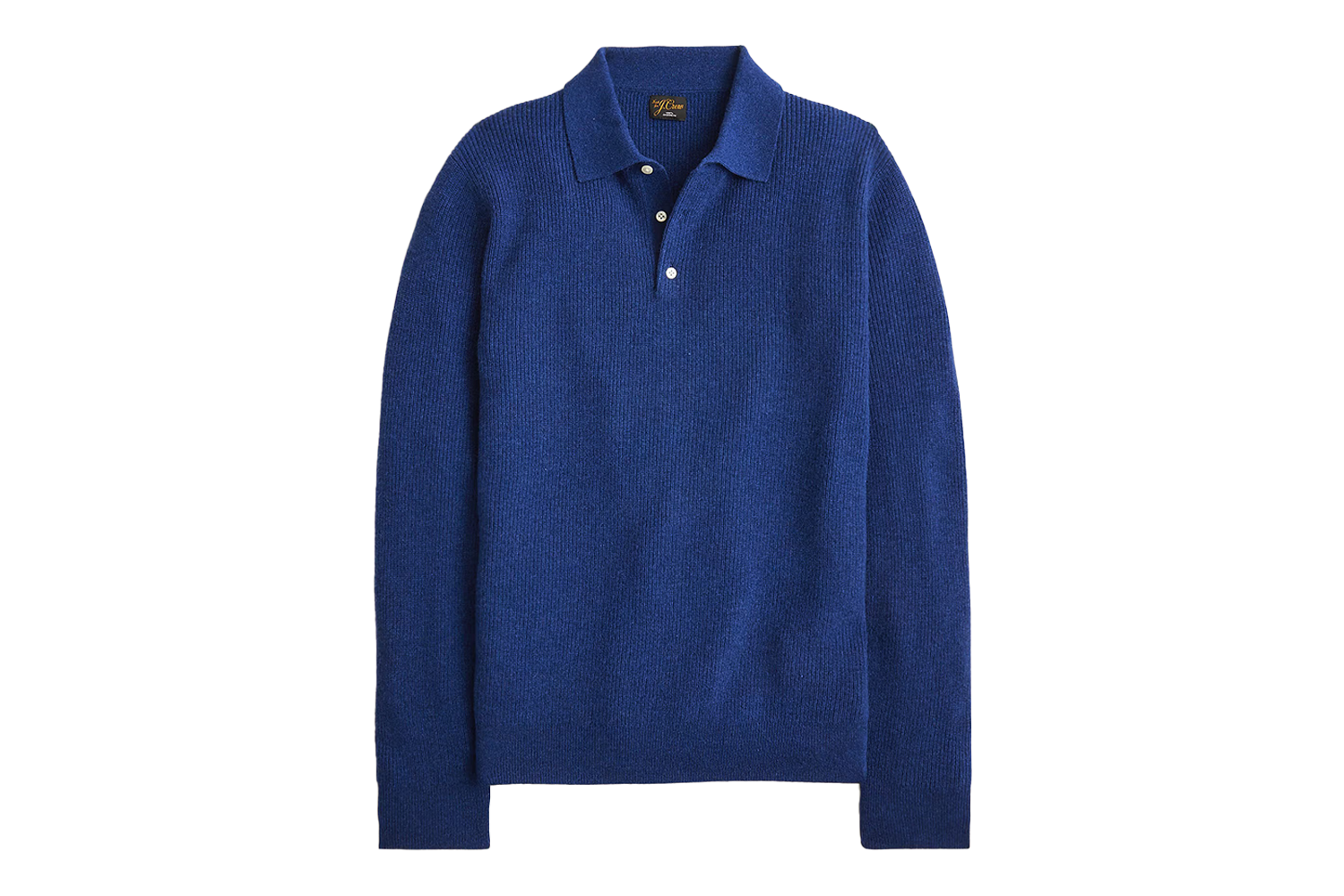 J.Crew Cashmere Ribbed Sweater-Polo