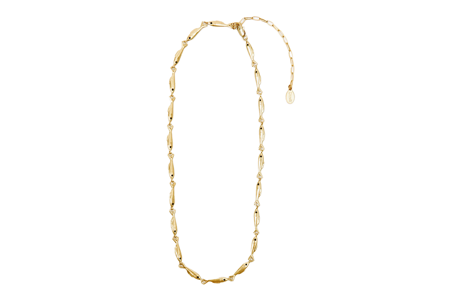 Clare V. Sardine Chain Necklace