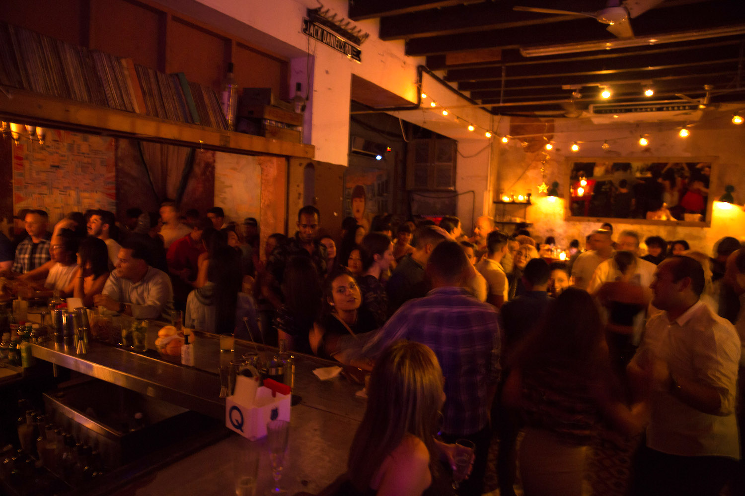 The scene at La Factoria