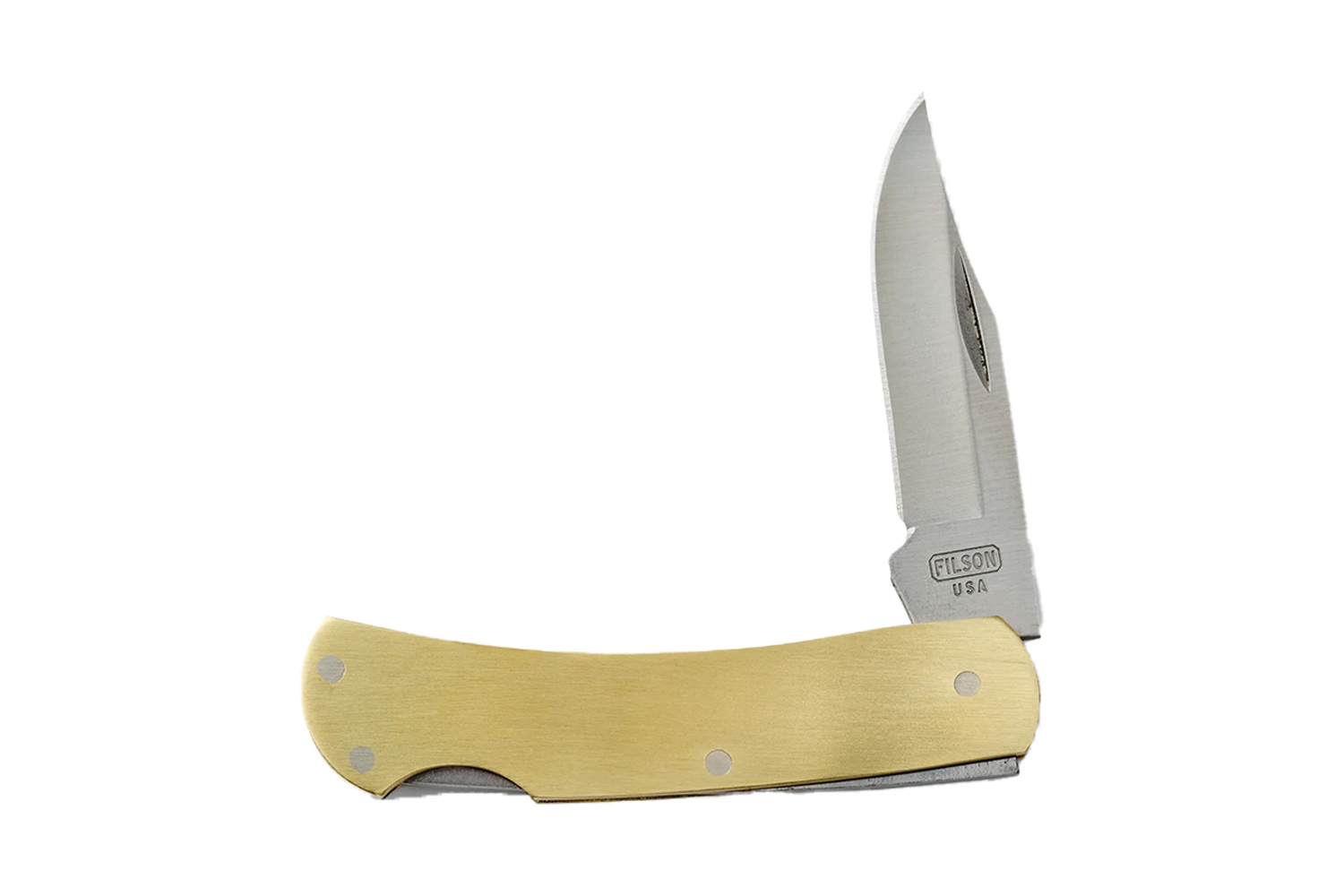 Filson Brass Lockback Pocket Knife