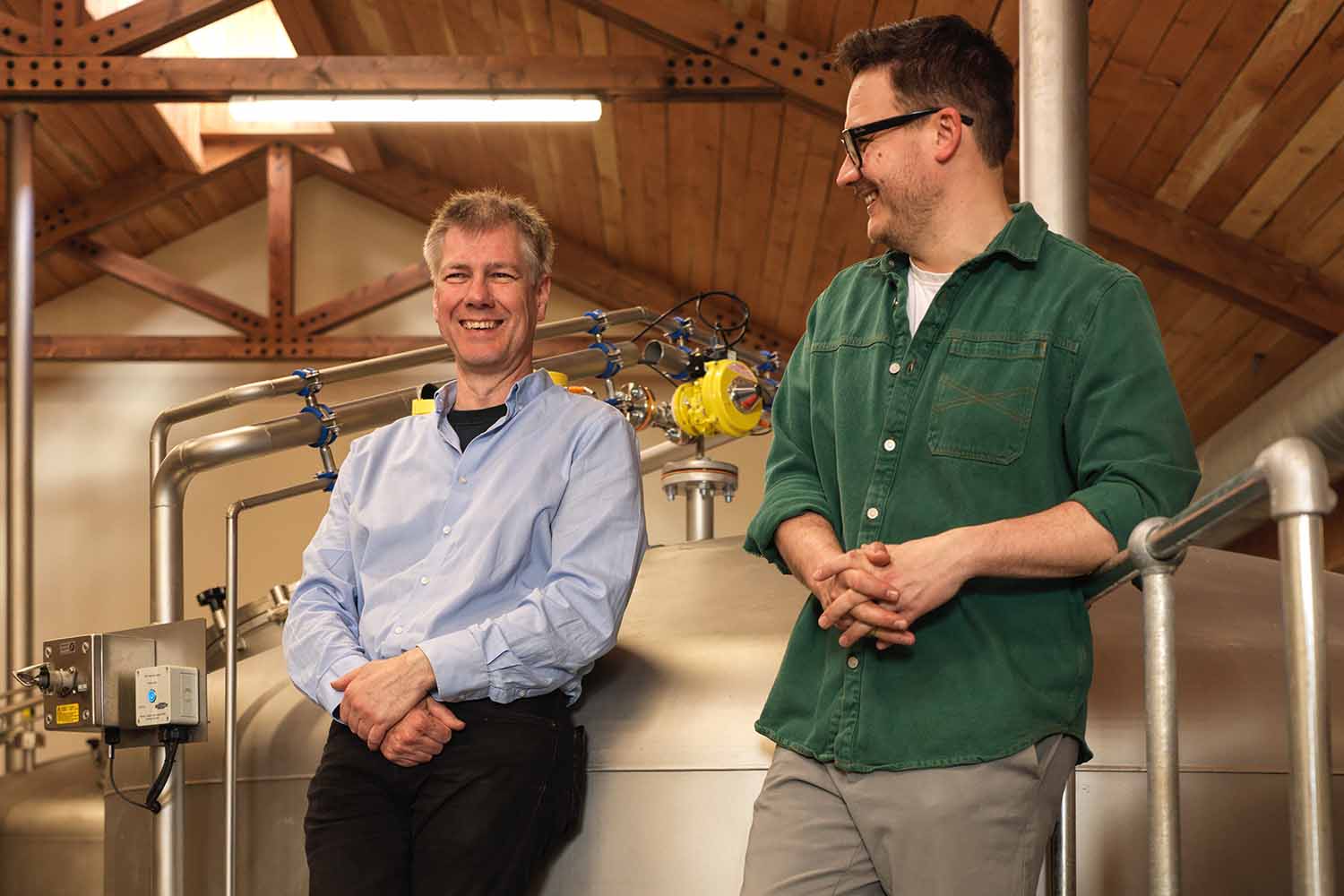 Gordon Motion and Marc Watson of Highland Park