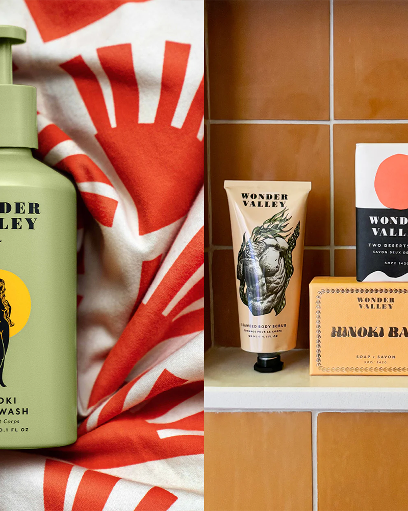 collage of wonder valley lifestyle images