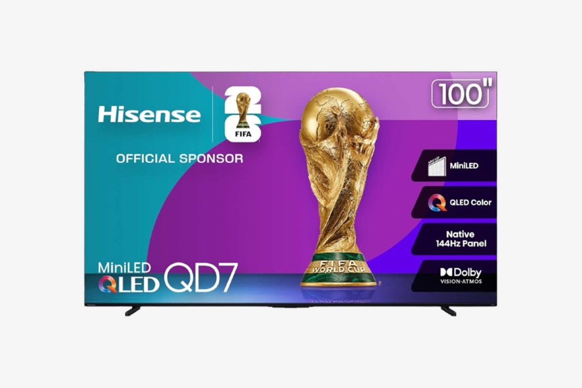 Hisense 100" Class QD7 Series Mini-LED 4K UHD Smart Fire TV (100QD7QF, 2025 Model)