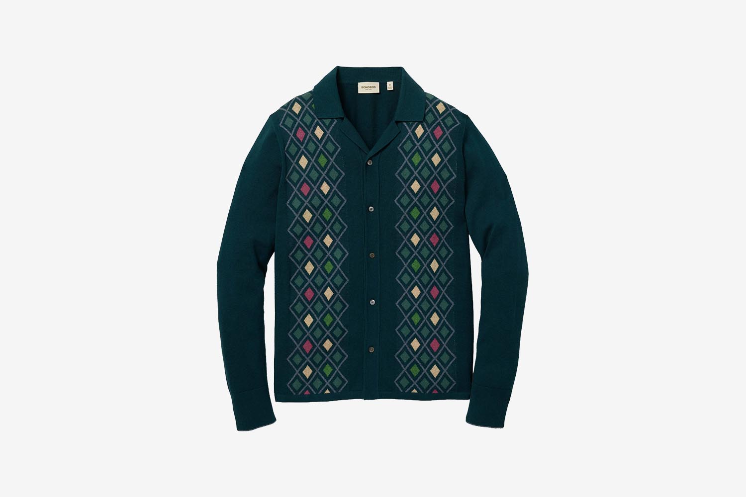 Hudson Long Sleeve Sweater Polo