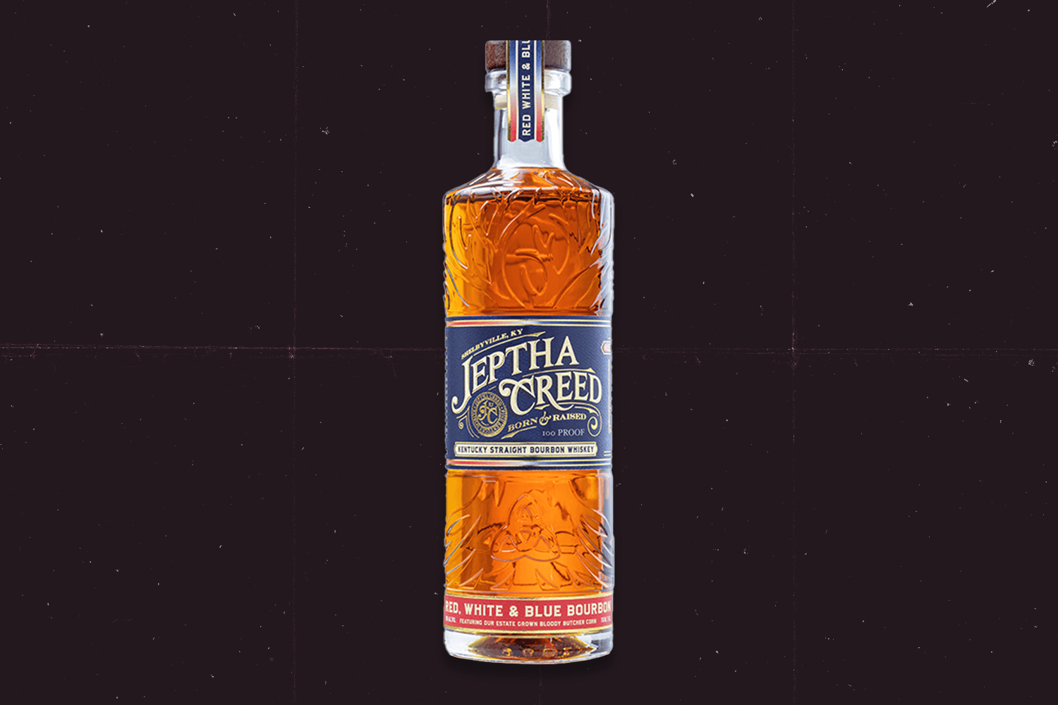 <strong>Jeptha Creed Red, White and Blue Bourbon</strong>