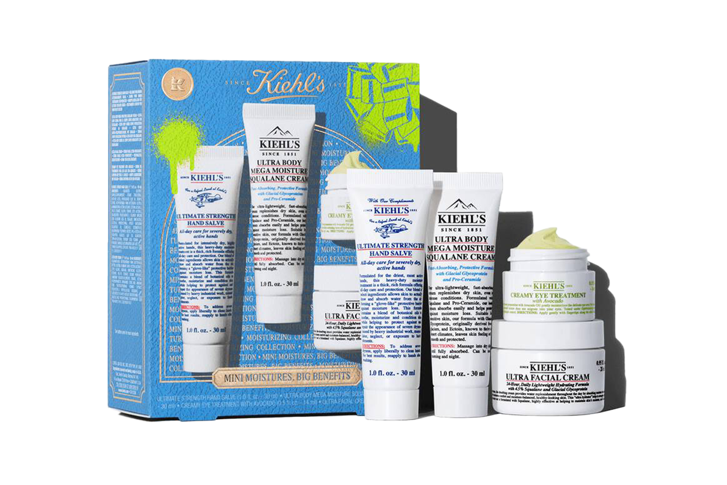 Kiehl’s Mini Moistures, Big Benefits