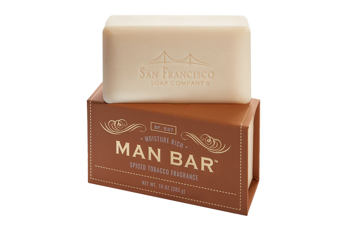 San Francisco Soap Co. Man Bar Spiced Tobacco Soap