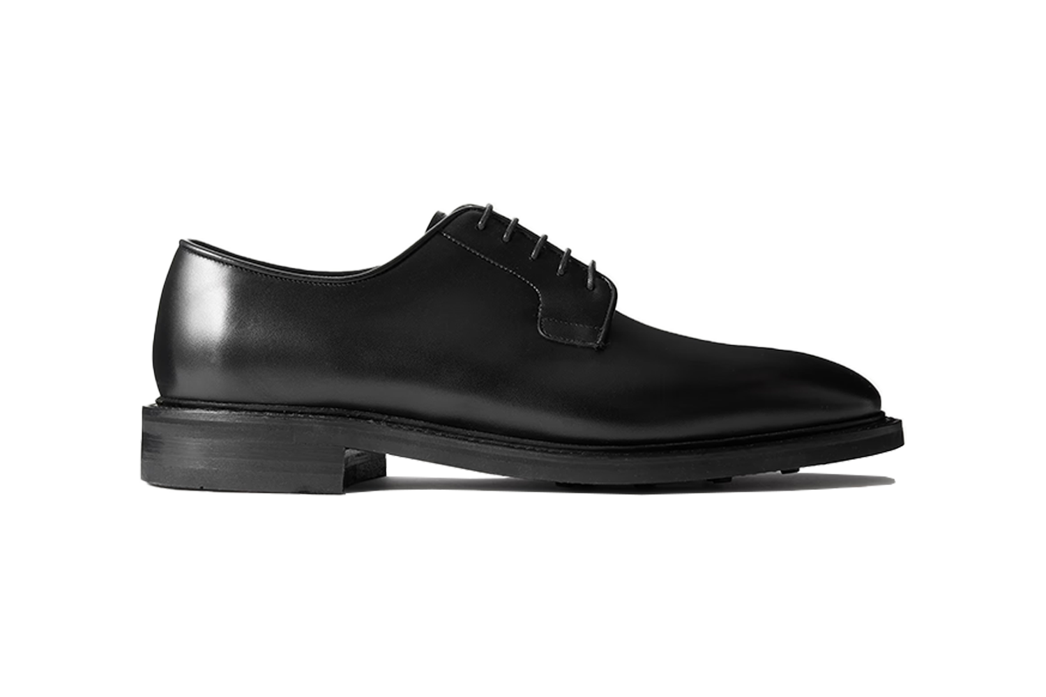 Morjas Plain Toe Leather Derby Shoes