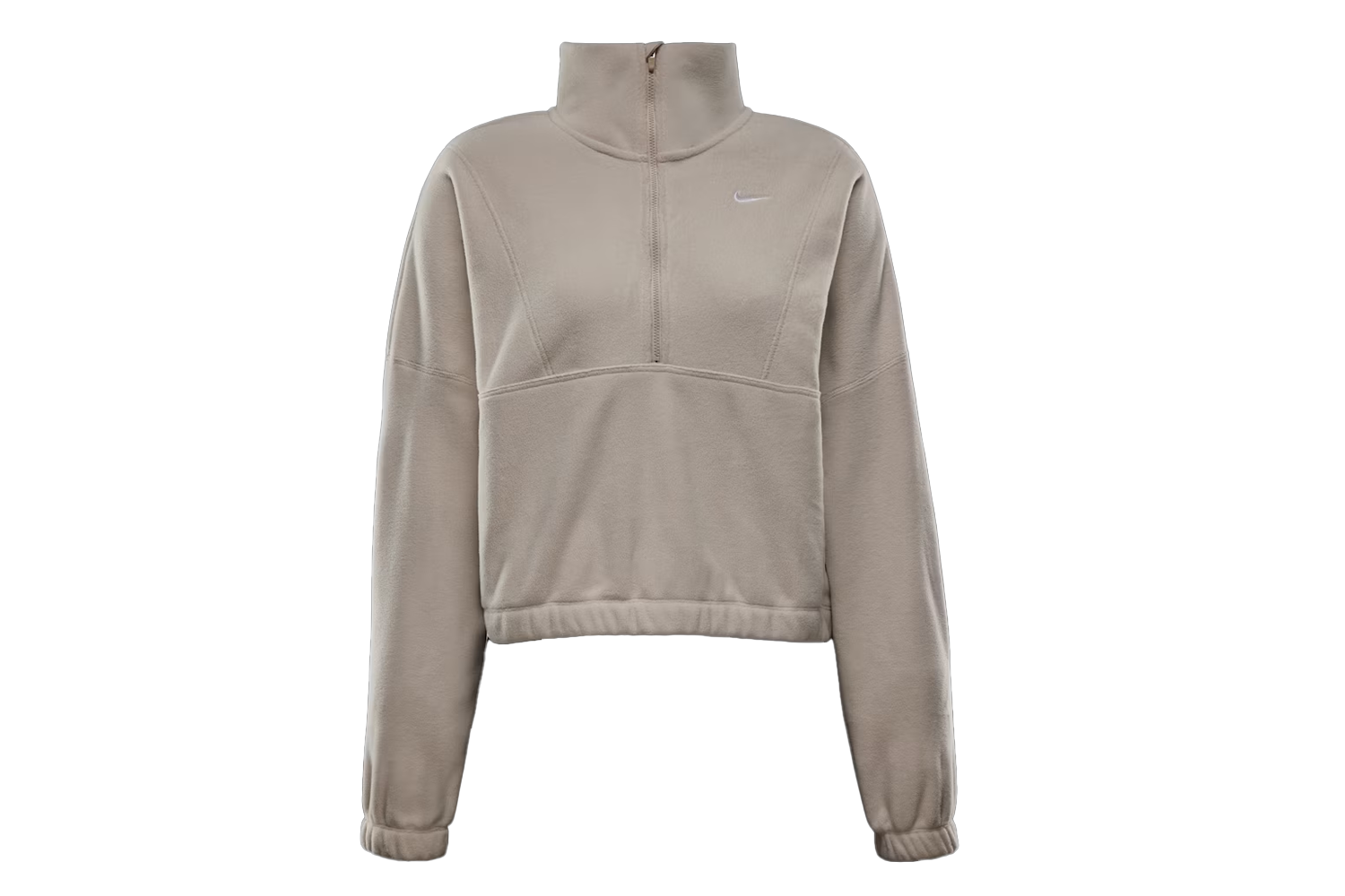 Nike One Women’s Therma-FIT Oversized 1/2-Zip Fleece Top