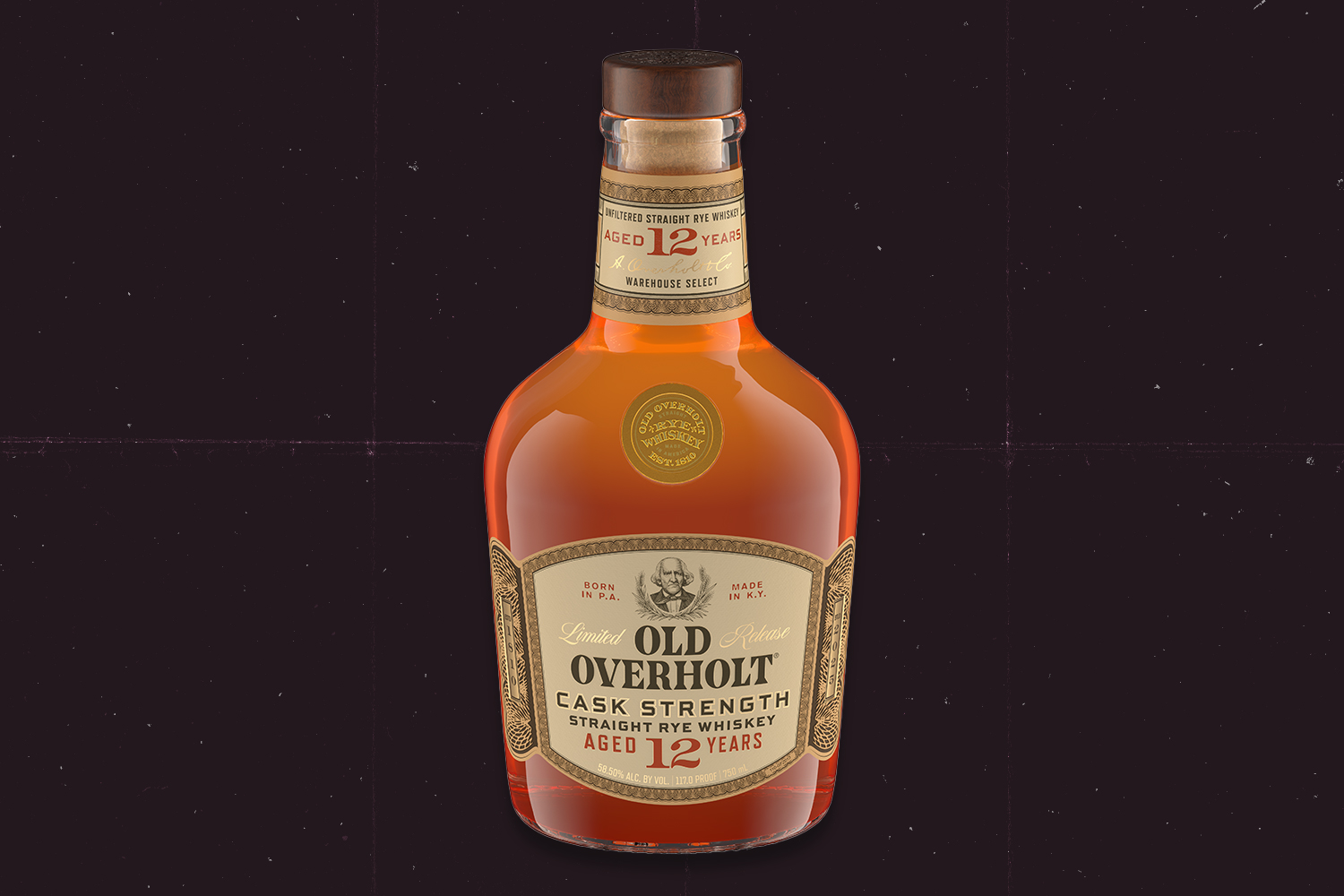 <strong>Old Overholt Extra Aged Cask Strength 12YR</strong>