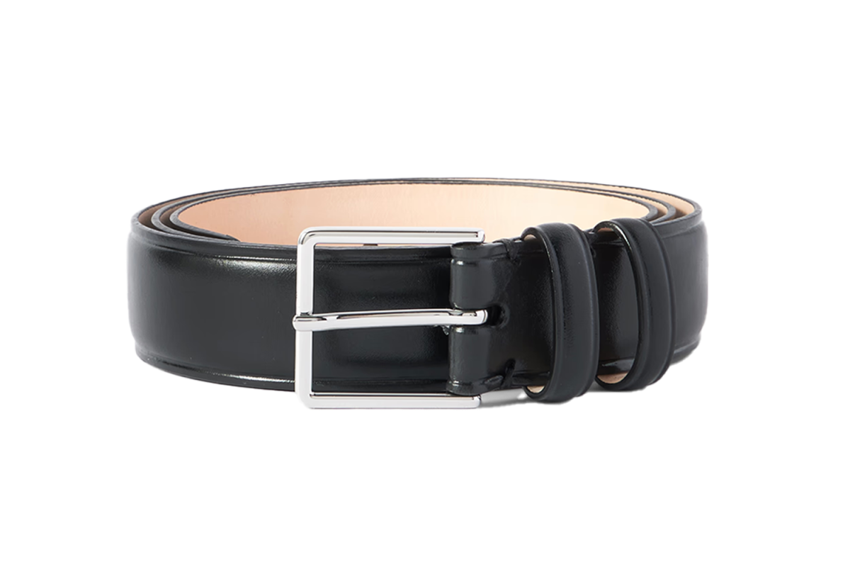 Paul Smith Glossed-Leather Belt