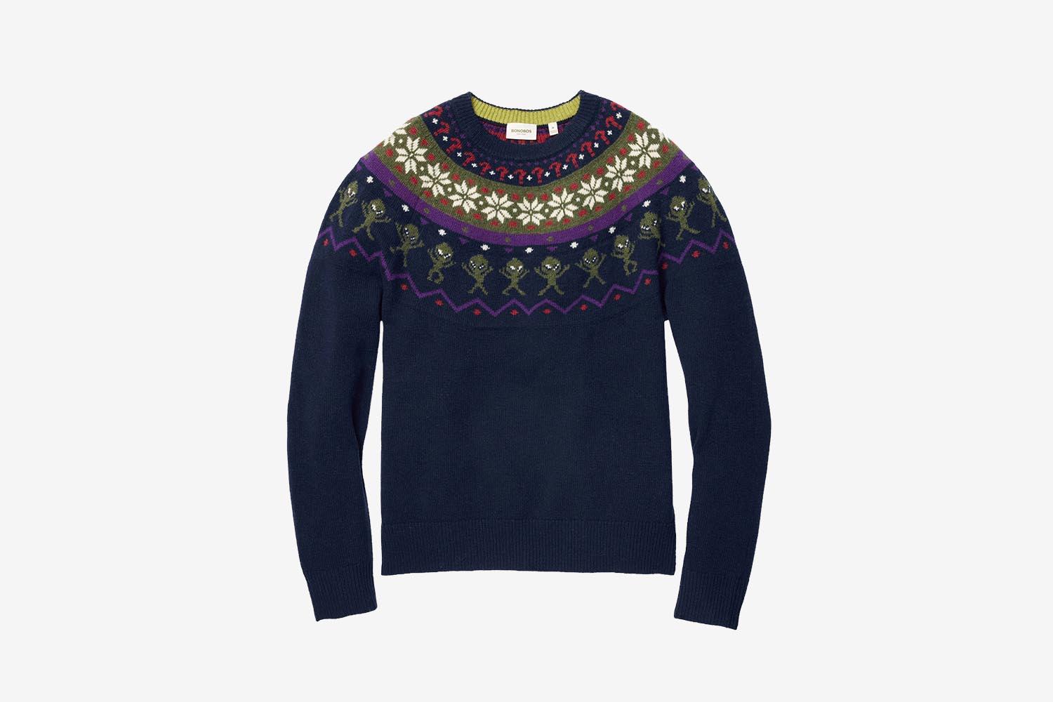 Phone Home Fair Isle Sweater