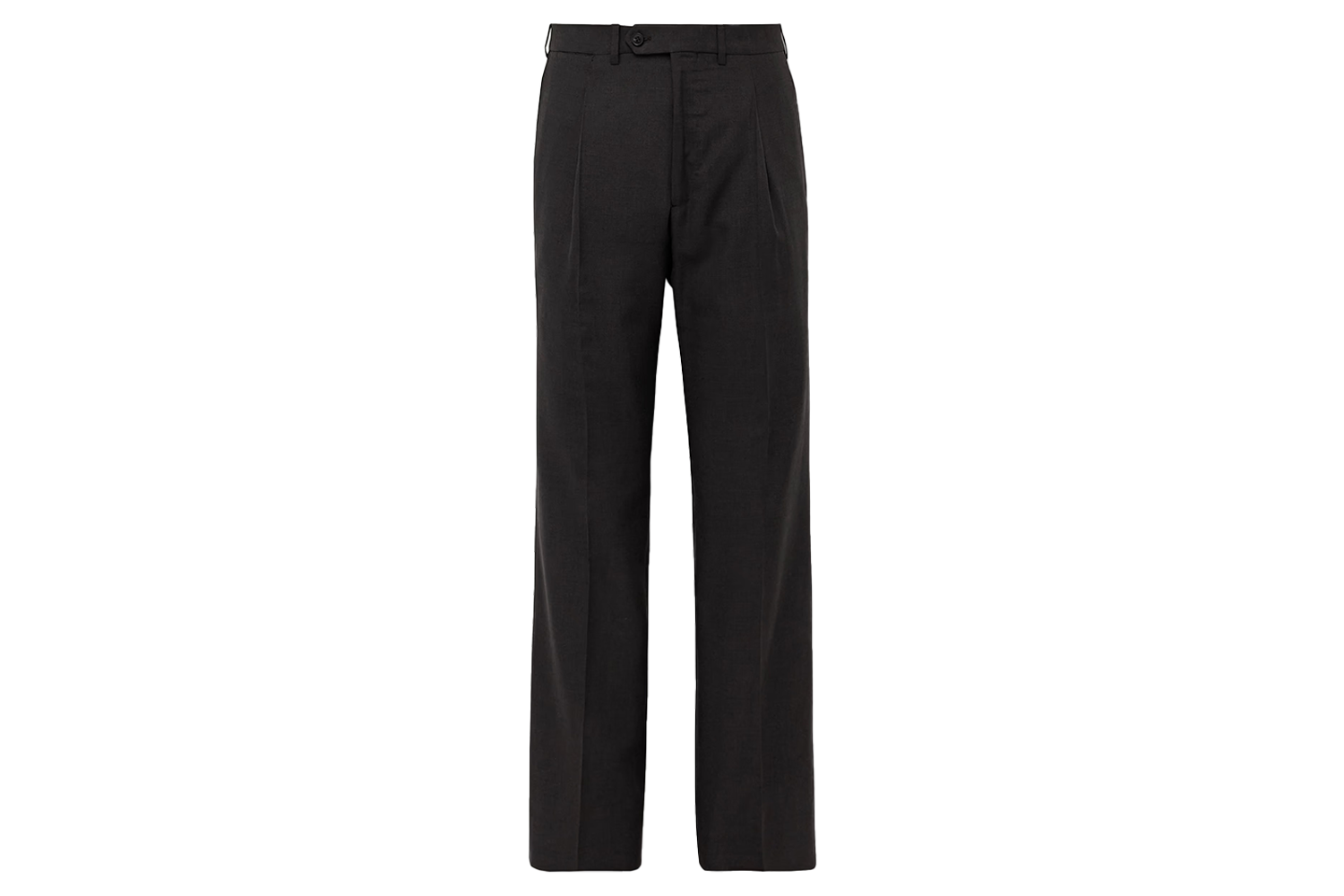 Saman Amel Pleated Wool-Blend Suit Trousers
