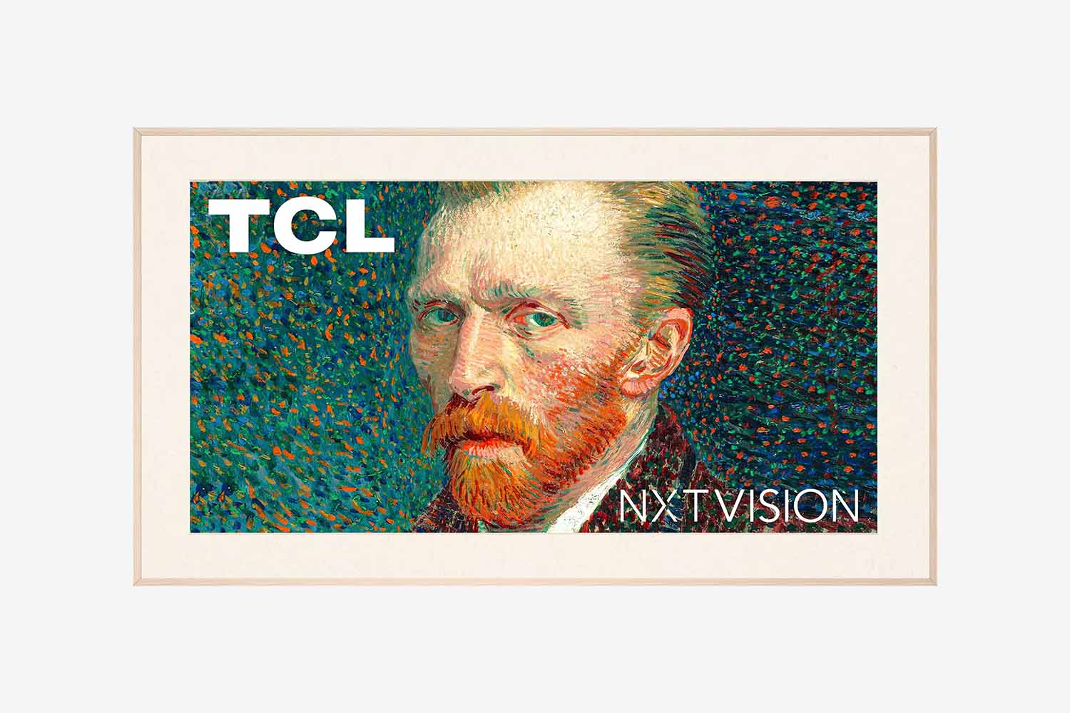 TCL - 65" Class A300W NXTVISION Series 4K QLED Lifestyle TV with Ultra Matte Screen and Flush Wall Mount (2024)