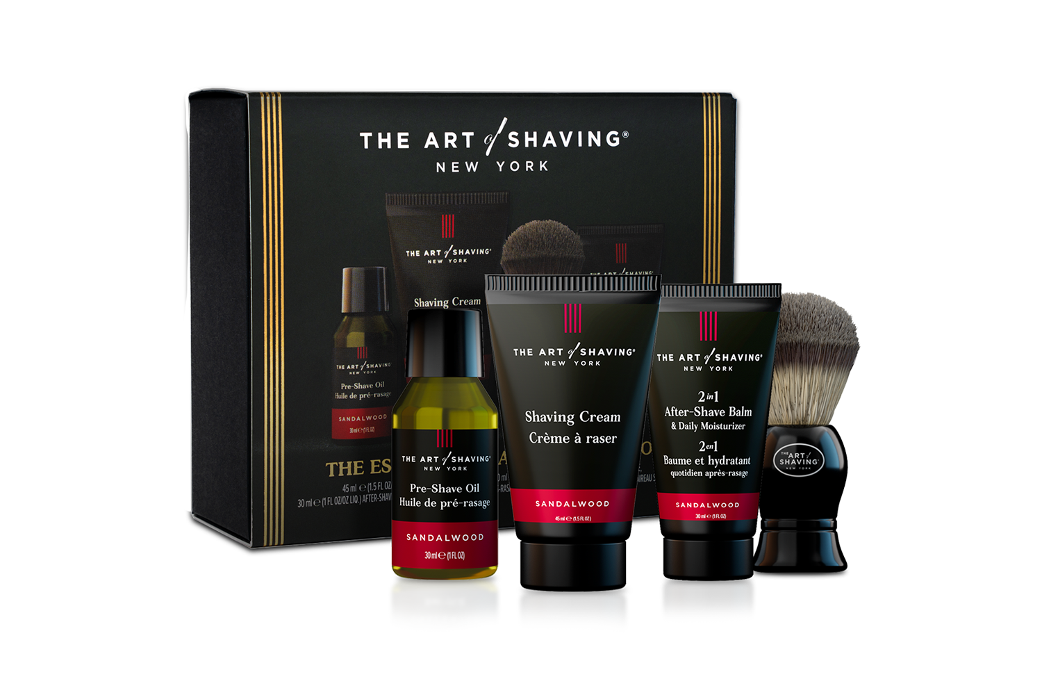 The Art of Shaving Essential Shaving Collection Sandalwood