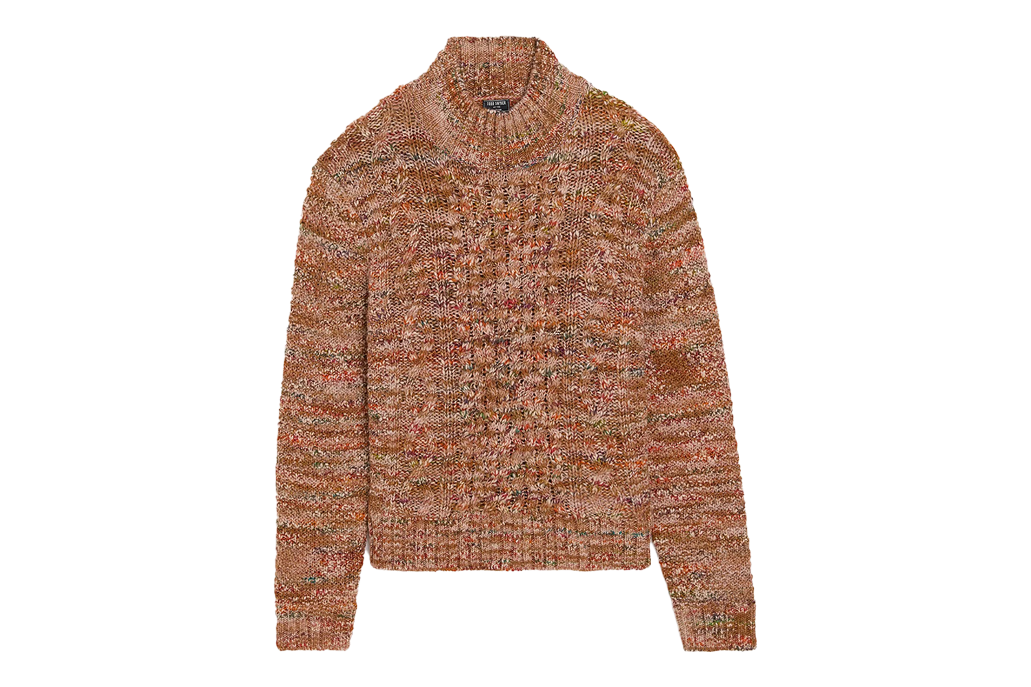 Todd Snyder Slub Cableknit Turtleneck