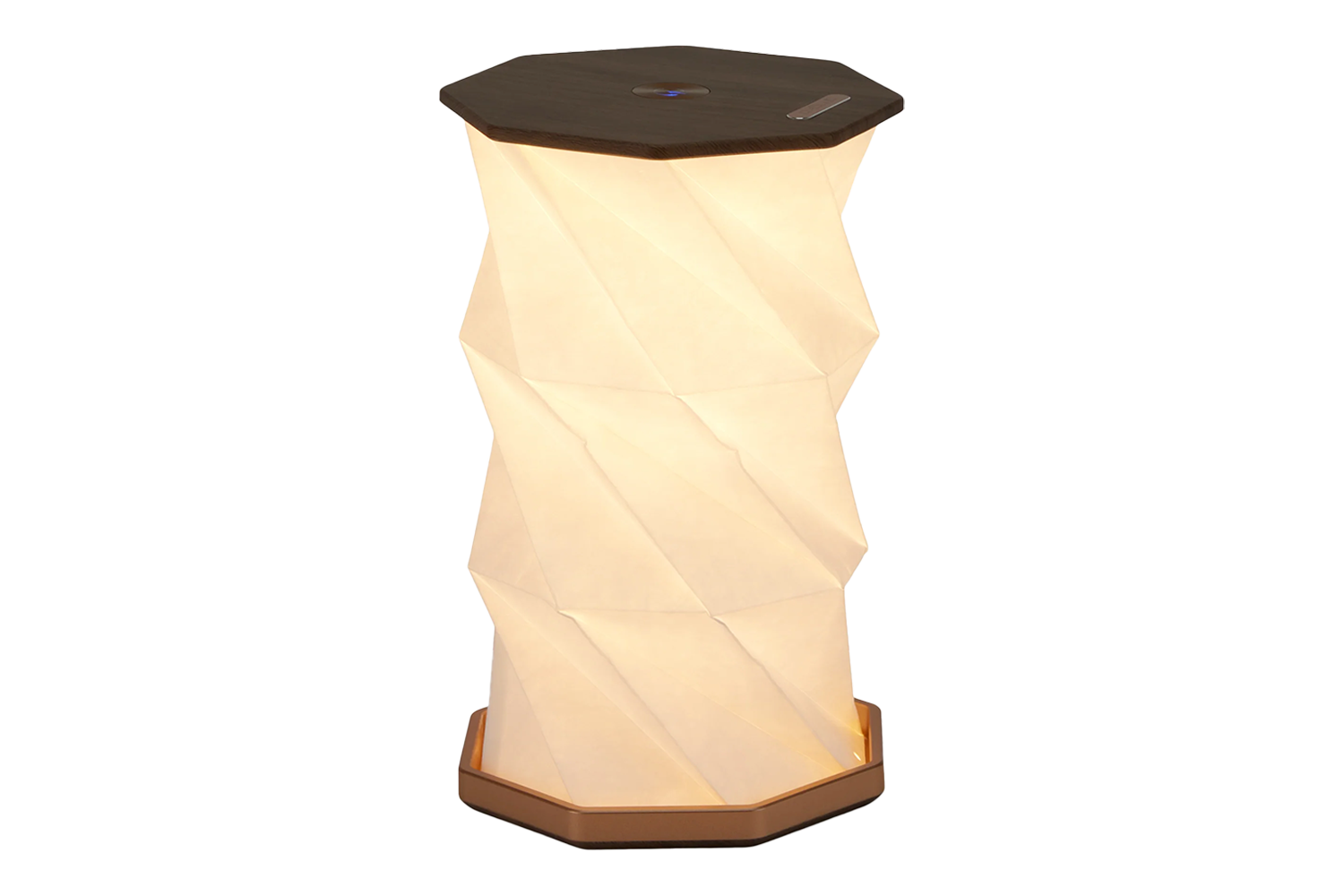 Twist Hexagon Portable Table Lamp