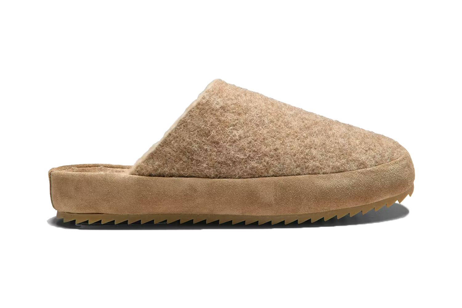 Greys Shearling Lined Wool Mule Slipper