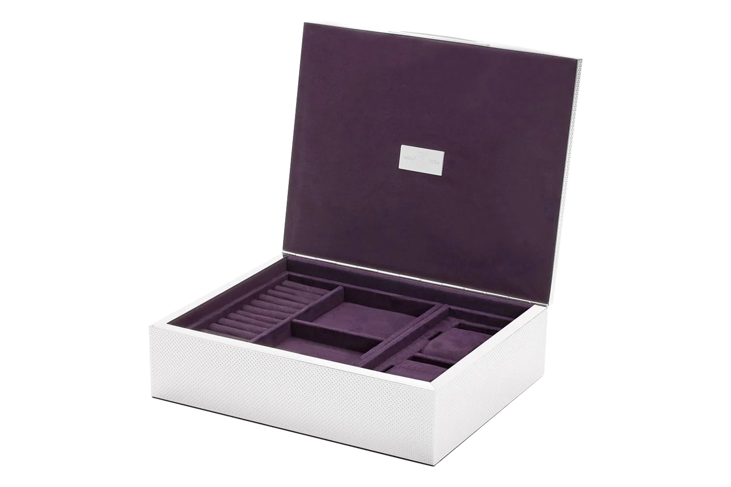 Wolf Silver Watch Jewellery and Legacy Box