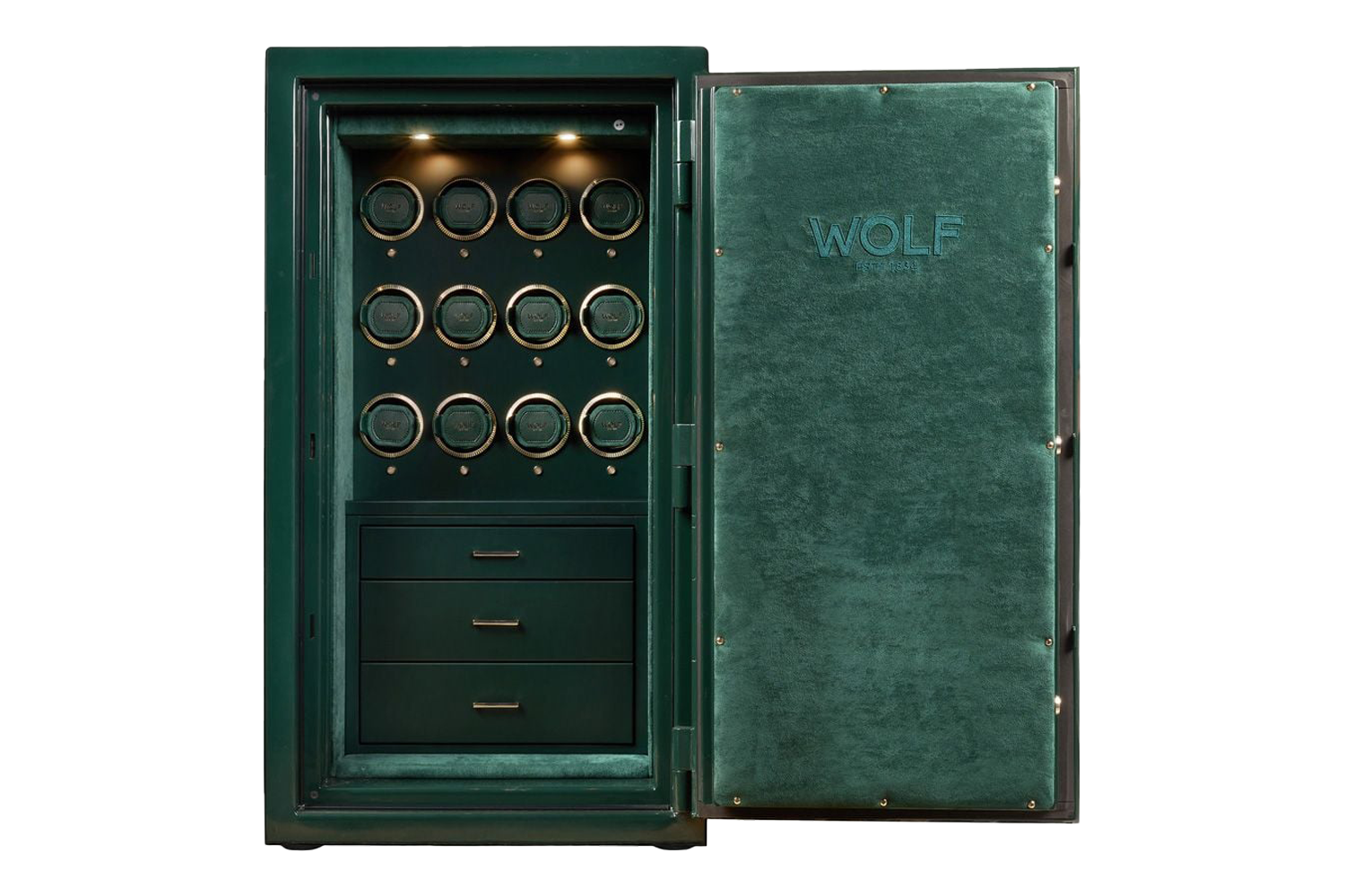 Wolf Atlas 12 Piece Winder Safe