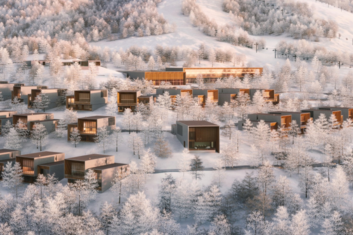 Rendering of Aman Niseko